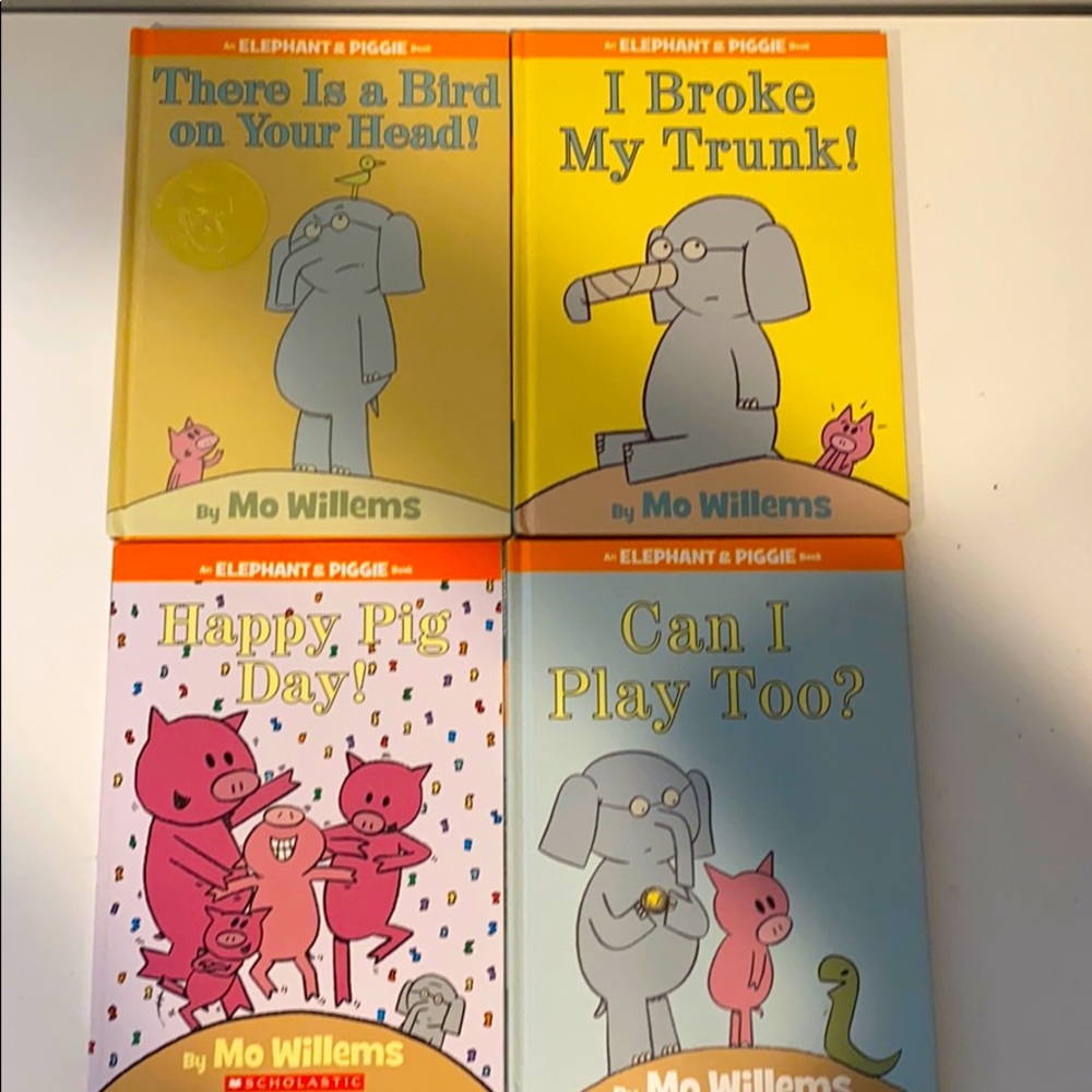 Elephant & Piggie books by Mo Willems